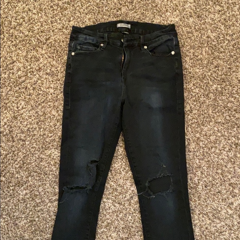 Good American Good legs ripped jeans